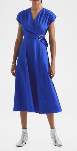 Derek Lam 10 Crosby Aimee Wrap Midi Dress