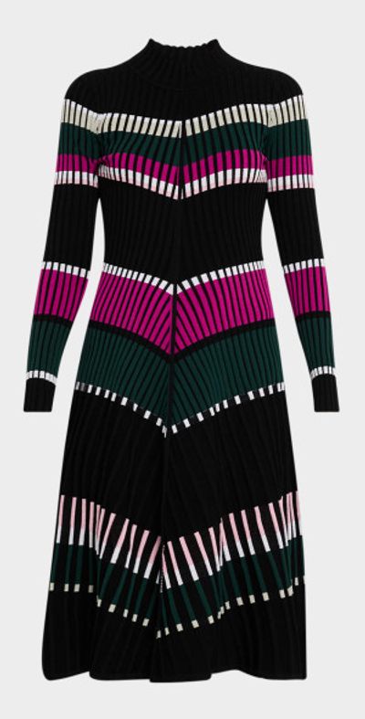 maxi knit dress black Jasiel Strapless Knit Maxi Dress - Black main image 1