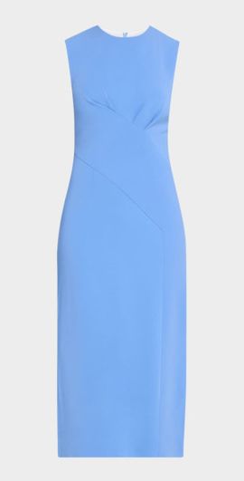 E.Stott Mila Sleeveless Crossover Midi Dress