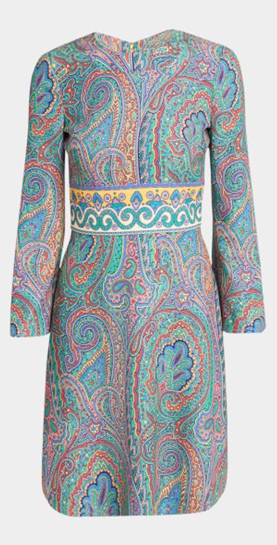 Etro Paisley Knee-Length Dress