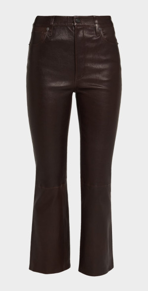 Frame Reboot Crop in Champagne Coated