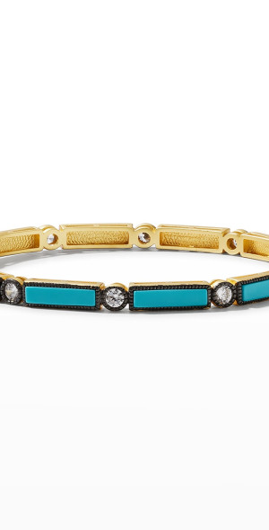 Freida Rothman Bangle Freida Rothman - Color Theory Baguette Bar Bangle
