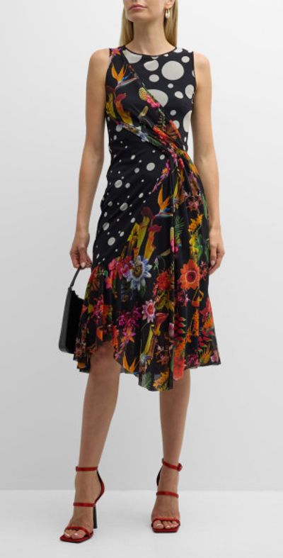 fuzzi designer dresses Abito Midi Dress
