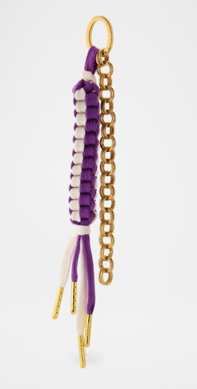 Golden Goose Braided Tassel Keychain