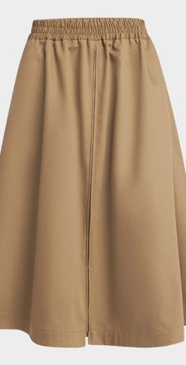 Golden Goose Journey Zip-Front Circle Skirt