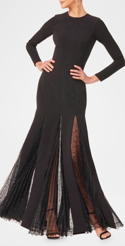 HELSI - Marion Lace Godet Trumpet Gown