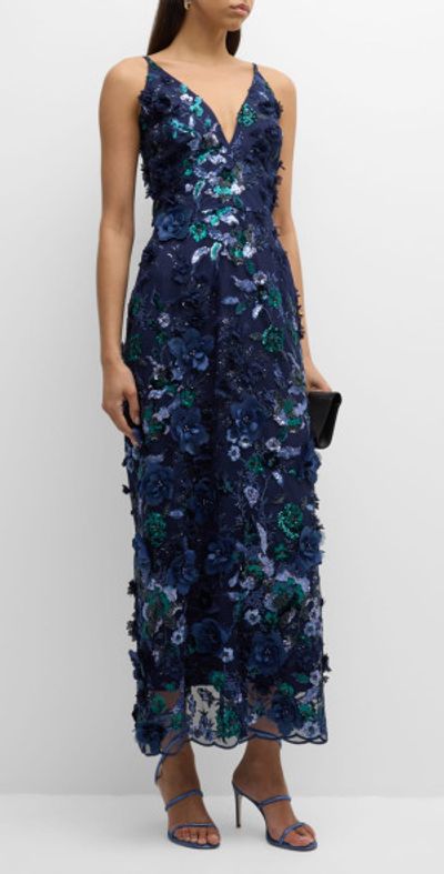 helsi blue dress Margot main image 1