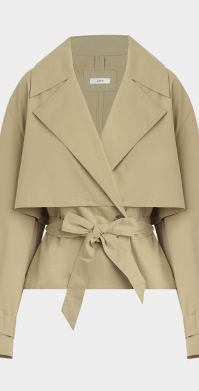 Joe & apos;s Jeans The Liz Cropped Trench Coat