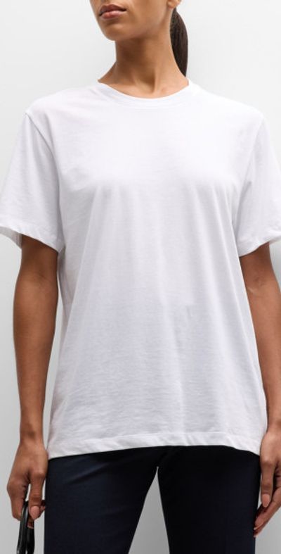 Joseph Short-Sleeve Crewneck Cotton Tee