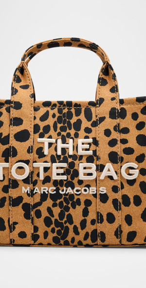 Marc Jacobs SmalL Leopard Print Canvas Tote Bag main image 0