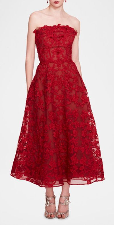 marchesa notte a line dress Marchesa Notte Jeweled Waist A Line Dress Ivory Size 4