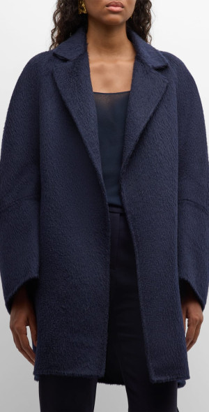 Max Mara - Sequoia Oversized Wool-Mohair Coat