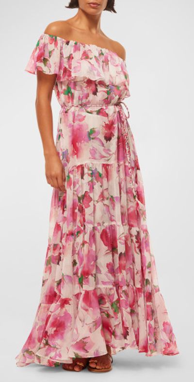 knee length dresses for ladies Estella Maxi – Amanda Uprichard main image 0