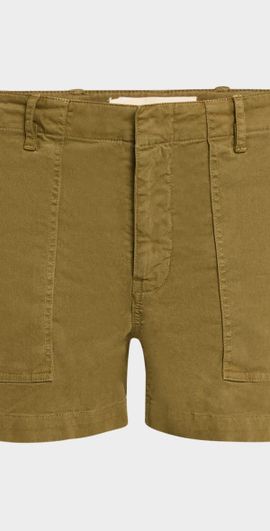 Nili Lotan Utility Cotton Gabardine Shorts