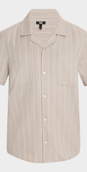 Stripe camp shirt