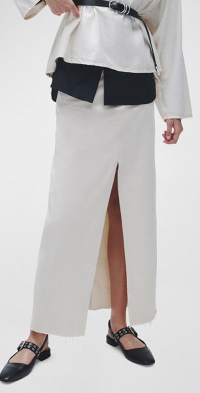 Rag & Bone Avery Denim Maxi Skirt
