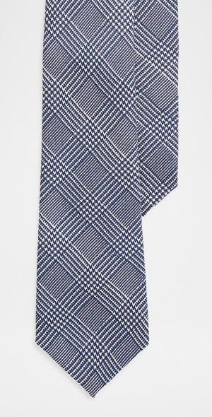Curated visual reference: Picture Idea: Ralph Lauren Purple Label Men S Linen Glen Plaid Tie