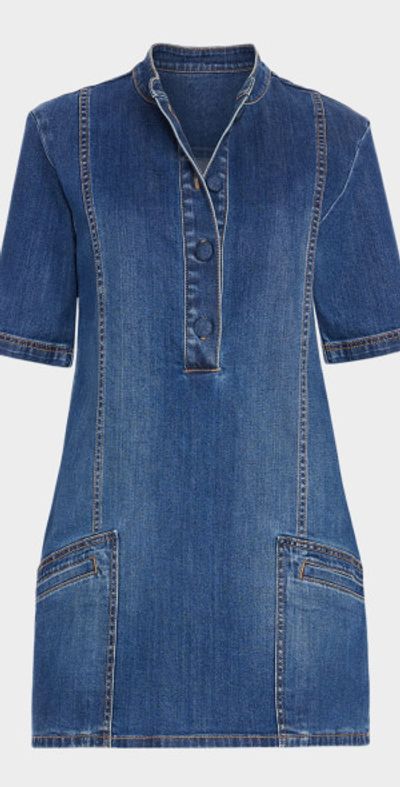 Ramy Brook Skylar Denim Mini Dress