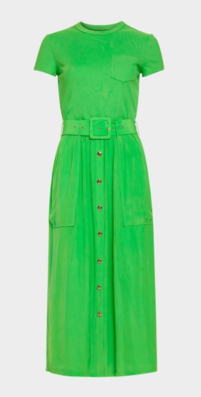 Ramy Brook Sylvie Belted Midi Dress