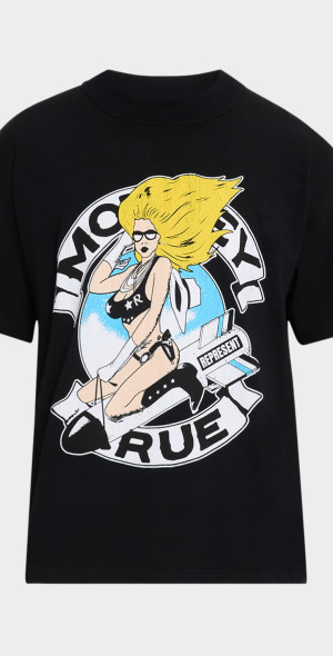 Maglietta Motley Crue Per Ragazze - Girls Girls Girls Band Logo - Ufficiale Amplified, Taglia XL - 4
