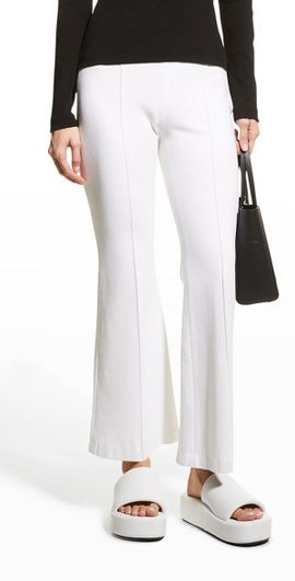 Rosetta Getty Cropped Flare Trousers