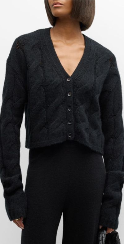 Sablyn Jolie Cashmere Cable-Knit Cardigan