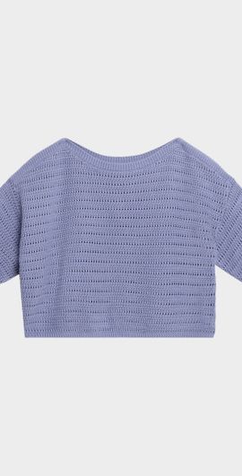 Sablyn Nova Cropped Boat-Neck Tee