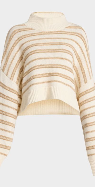 Sablyn Wells Cropped Cashmere Pullover
