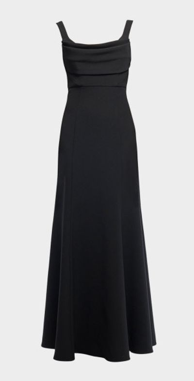 Shoshanna Bartlett Ruched Long Gown