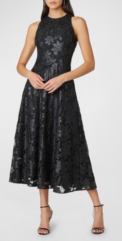 black leather tank dress Not so Basic Faux Leather Tank Dress – ALL N The Detailz main image 0