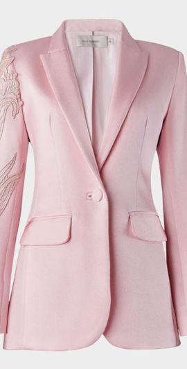 Silvia Tcherassi Rebeca Lace Single-Breasted Jacket