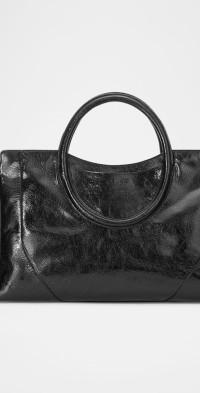 Staud Hester Satchel in Espresso Woven