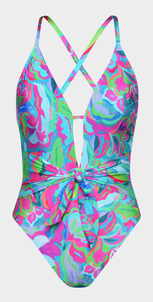 Sunshine 79 - Womens Swirltopia Sash Hipster Bottoms main image 1