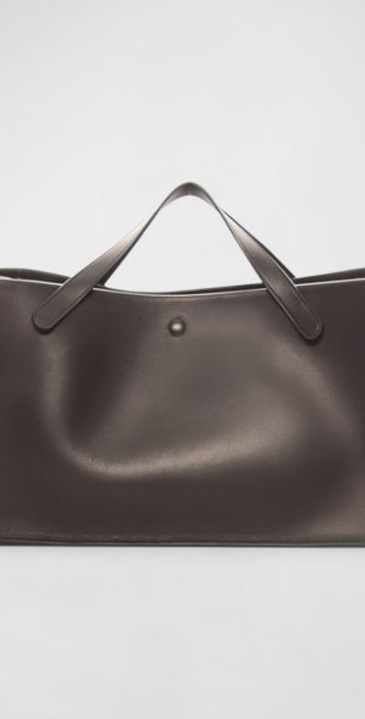 THE ROW Idaho Tote Bag in Saddle Leather
