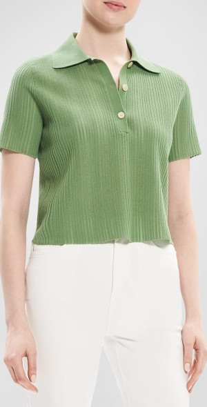Cotton Jacquard - Polo Shirt
