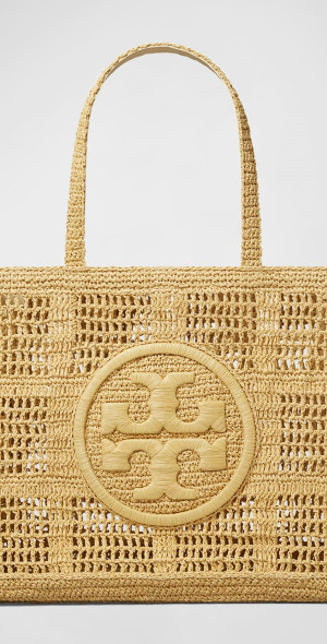 Tory Burch Ella Large Crochet Tote Bag