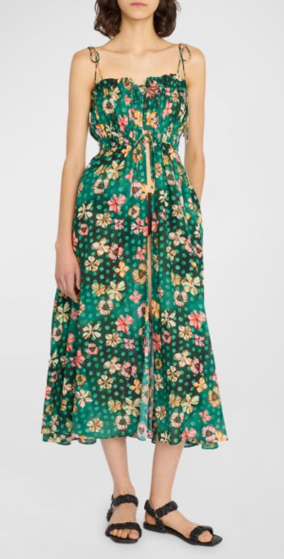 Ulla Johnson - Asli Veridian Maxi Dress Coverup