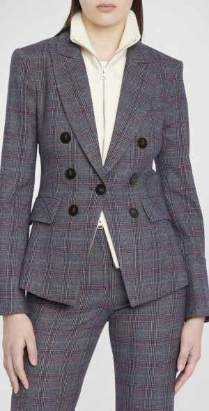 Veronica Beard Rhys Wool Dickey Jacket