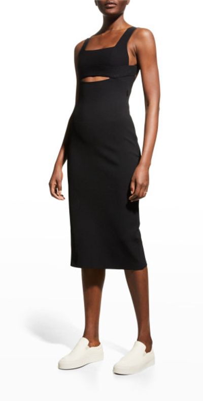 victoria beckham fitted dress Victoria Beckham Sleeveless Fitted Dress main image 1