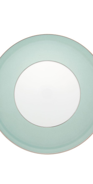 thumbnail image 2 of Vista Alegre Amazōnia Decorative Porcelain Plate - 331mm, Contemporary Design With Gold Accents 2 of 2