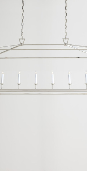 Visual Comfort Signature - Darlana Linear Chandelier By Chapman & Myers