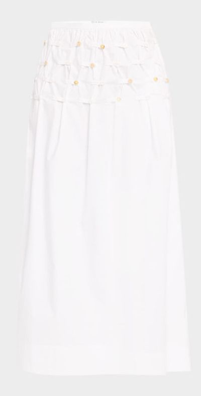 Wynn Hamlyn Button Maxi Skirt