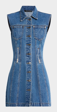 【関税込み】WYNN HAMLYN ブルー Ruby ミニドレス WYNN HAMLYN - Blue Ruby Minidress