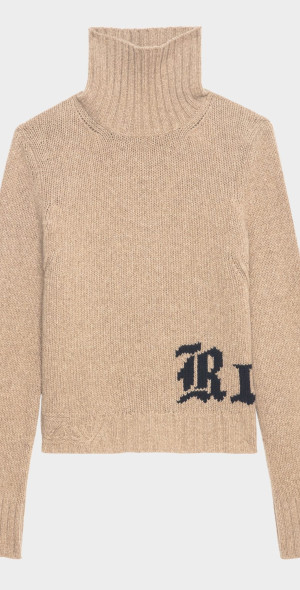 Zadig & Voltaire Alma Rock Merino Sweater- Ink