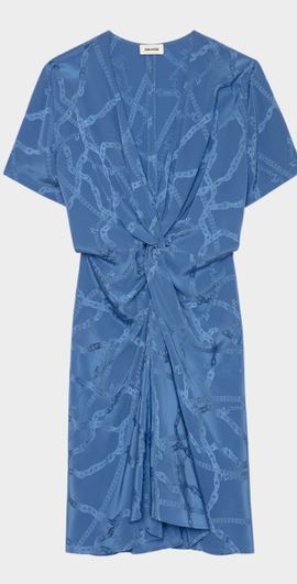 Zadig & Voltaire Rozom Chain Jacquard Mini Dress