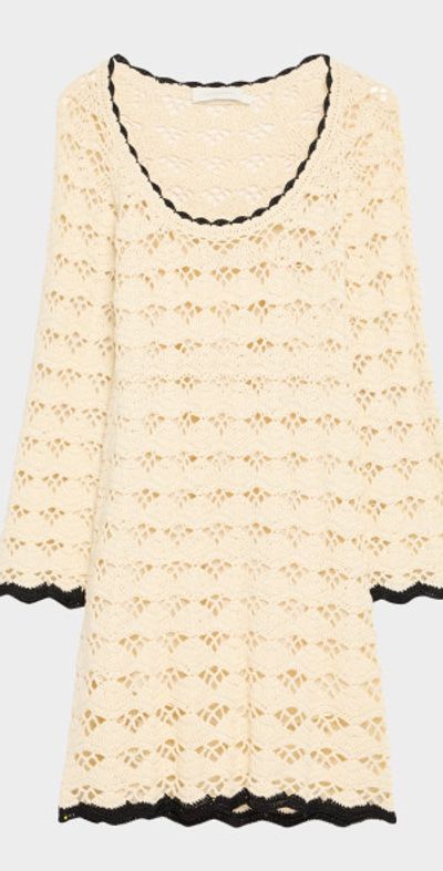 Zimmermann Rhiannon Crochet Mini Dress