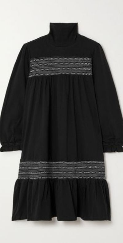 princess polly baby blue dress Batsheva | Dresses | Batsheva Black And White Smocked Sundress With Bishop  Sleeves
