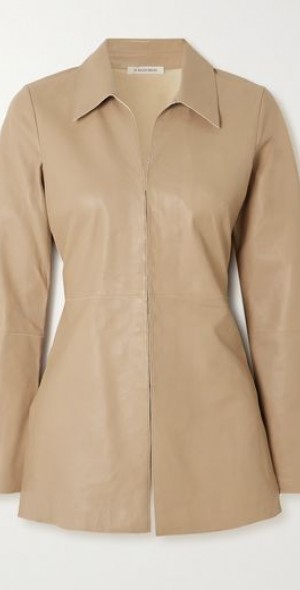 BY MALENE BIRGER Alleys paneled leather jacket
