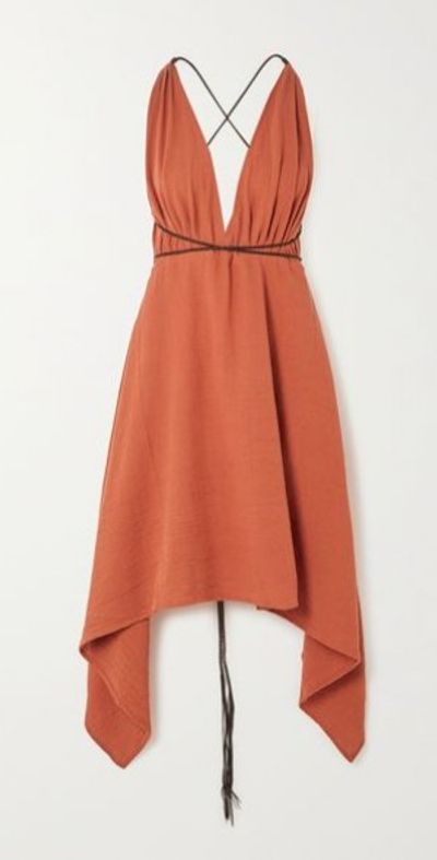 knee length dresses for ladies Annabelle Leather Mini Dress main image 0