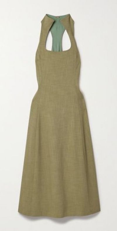 CULT GAIA Hamlen canvas midi dress